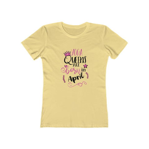 Image of Yoga Queens - April (designed by Lorraine)  - Women's Tee - dil se yoga