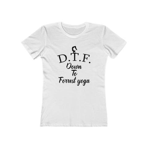 Image of DTF - Forrest Yoga  - Women's Tee - dil se yoga
