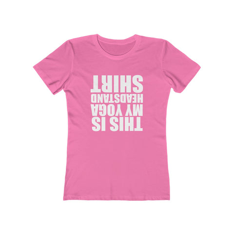Image of This is My Head Stand Shirt - Women's Tee - dil se yoga