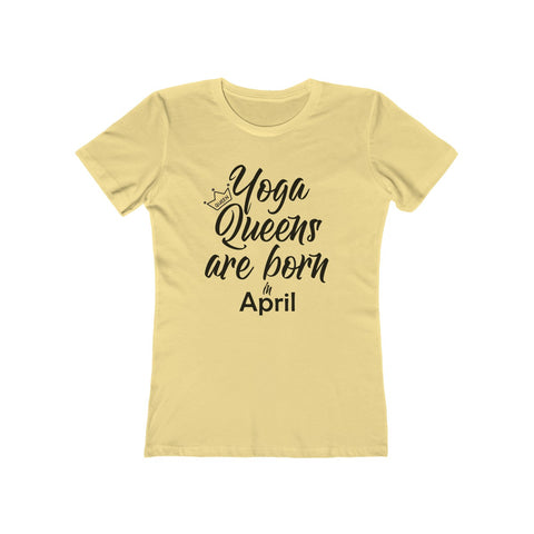 Image of Yoga Queens - April (designed by Miley)  - Women's Tee - dil se yoga