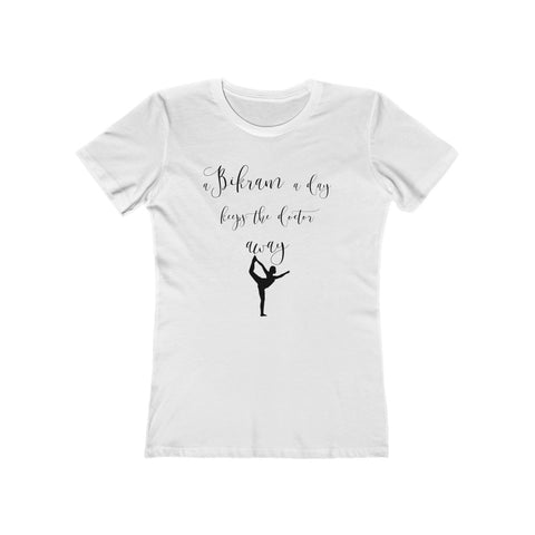 Image of a bikram a day - Women's Tee - dil se yoga