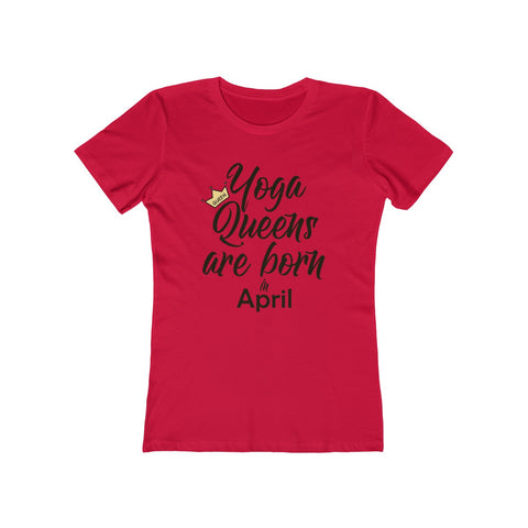 Image of Yoga Queens - April (designed by Miley)  - Women's Tee - dil se yoga