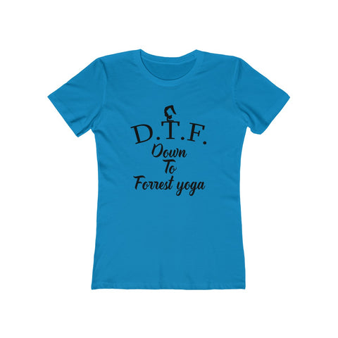 Image of DTF - Forrest Yoga  - Women's Tee - dil se yoga