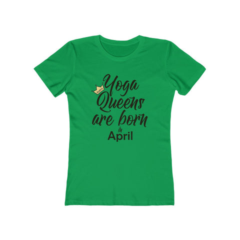Image of Yoga Queens - April (designed by Miley)  - Women's Tee - dil se yoga