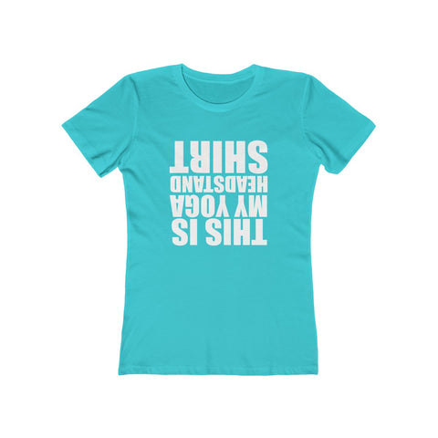 Image of This is My Head Stand Shirt - Women's Tee - dil se yoga
