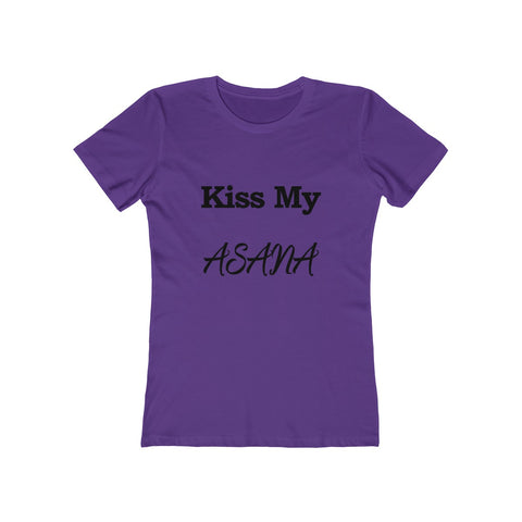 Image of Kiss My ASANA - Women's Tee - dil se yoga