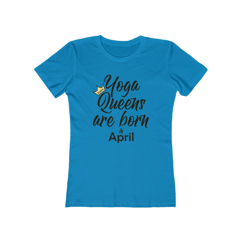 Image of Yoga Queens - April (designed by Miley)  - Women's Tee - dil se yoga
