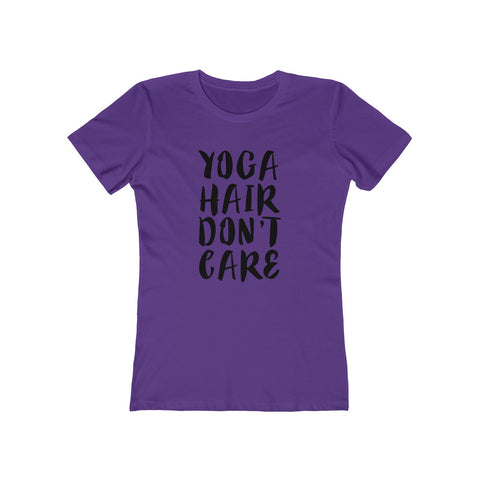 Image of Yoga Hair Don't Care - Women's Tee - dil se yoga