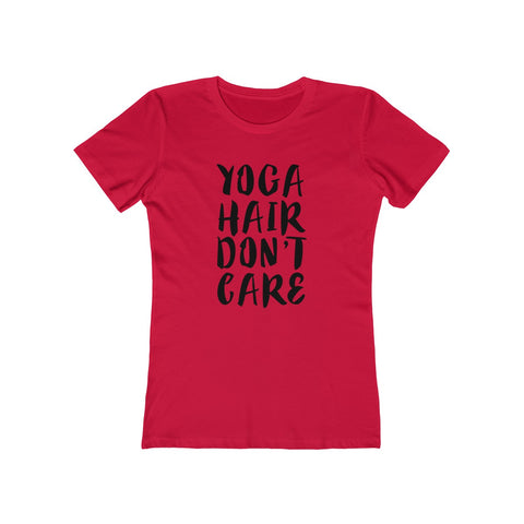 Image of Yoga Hair Don't Care - Women's Tee - dil se yoga