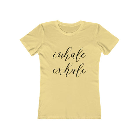 Image of Inhale Exhale - Women's Tee - dil se yoga