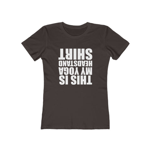 Image of This is My Head Stand Shirt - Women's Tee - dil se yoga