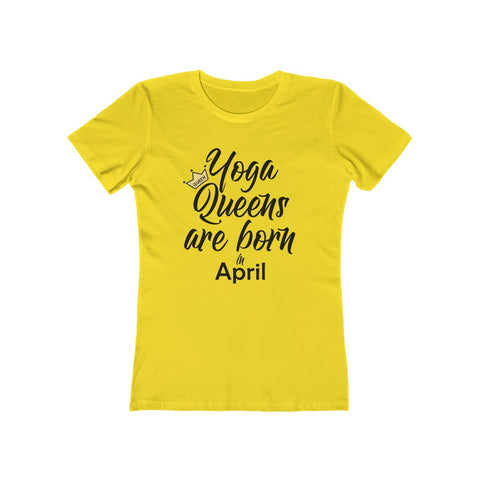 Image of Yoga Queens - April (designed by Miley)  - Women's Tee - dil se yoga