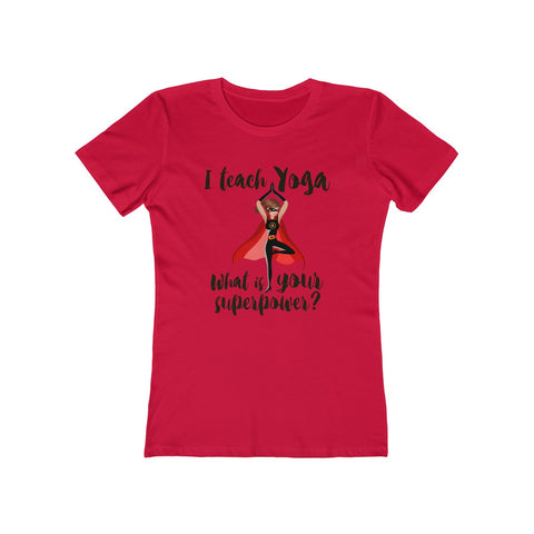 Image of I Teach Yoga - Women's Tee - dil se yoga
