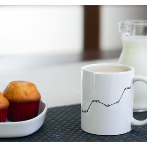 One Step at a Time Mug - dil se yoga