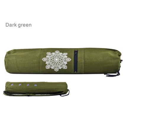 Image of Datura Totem Yoga Mat Carrier Backpack (Under 6 mm Thick Mat) - dil se yoga