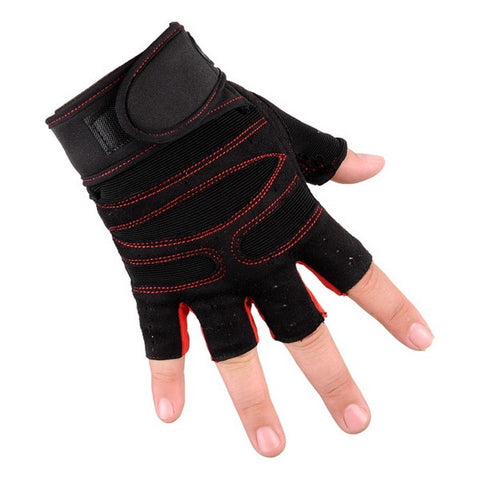 Image of "Zoom" Velcro Strap Gym Gloves (M-XL) - dil se yoga