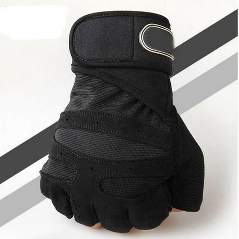 Image of "Zoom" Velcro Strap Gym Gloves (M-XL) - dil se yoga