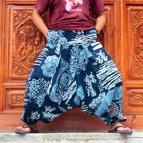 Image of Jiya Jiya - Multicolor Harem Pants - dil se yoga