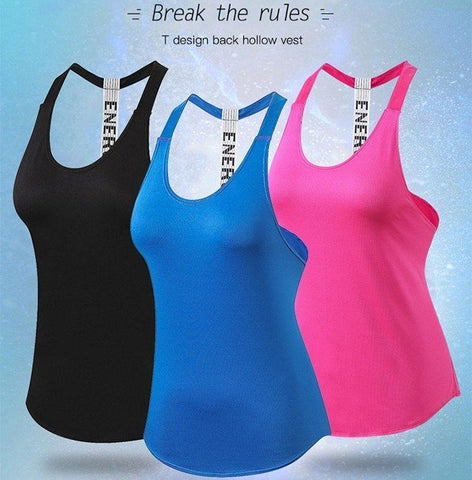 Image of Backless T-strap tank Top - dil se yoga