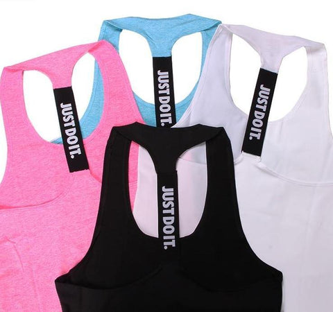 Image of "Just Do It" Sports Tank Top - dil se yoga