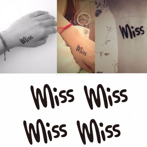 Image of Pulse & Script Waterproof Temporary Tattoos (25 Variants) - dil se yoga