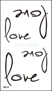 Image of Pulse & Script Waterproof Temporary Tattoos (25 Variants) - dil se yoga