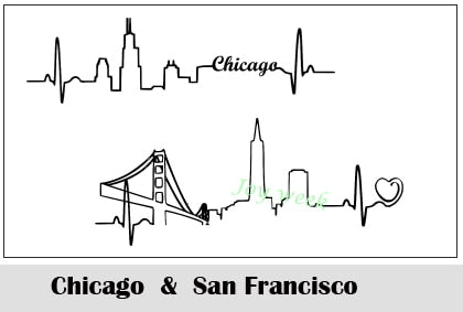 Image of Pulse & Script Waterproof Temporary Tattoos (25 Variants) - dil se yoga