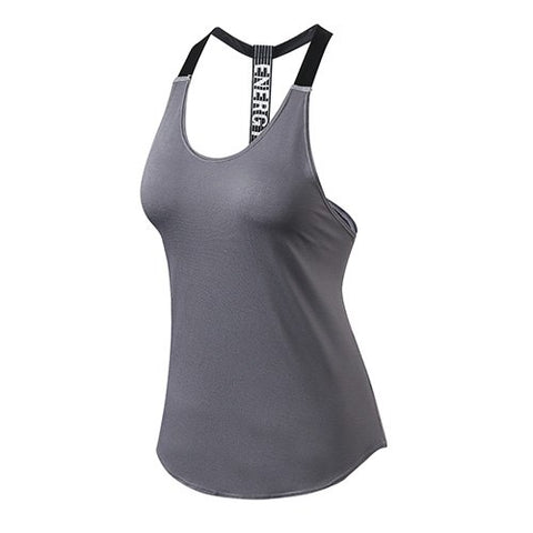 Image of Backless T-strap tank Top - dil se yoga