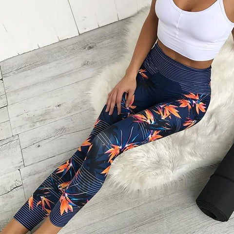 Image of Dame De Fleurs Skinny Yoga Legging - dil se yoga