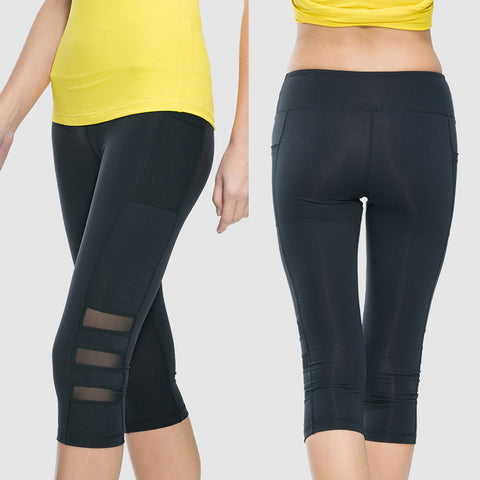Image of Calf-length "Poche" Sport Leggings - dil se yoga