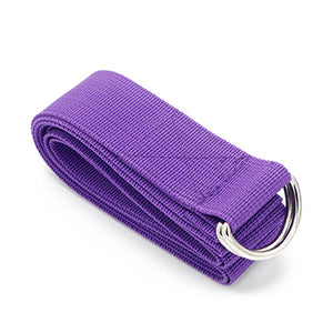 Premium 6ft Yoga Strap (D-Ring)
