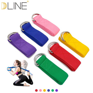 Adjustable Fitness/Yoga Stretch Strap - dil se yoga