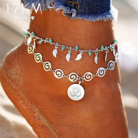Image of 2018 Pendant Women Anklet by 17KM - dil se yoga