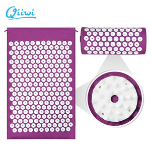 Qiiwi 15mm Massager Yoga Mat & Pillow