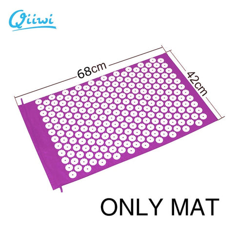 Image of Qiiwi 15mm Massager Yoga Mat & Pillow - dil se yoga