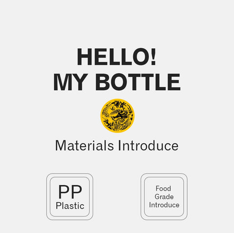 Image of "My bottle" Korean style 480ml/16.2oz Water Bottles - dil se yoga