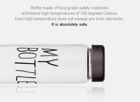 Image of "My bottle" Korean style 480ml/16.2oz Water Bottles - dil se yoga