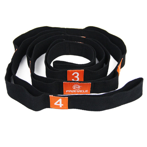 Image of Multiple Grip Loops Yoga Strap - dil se yoga