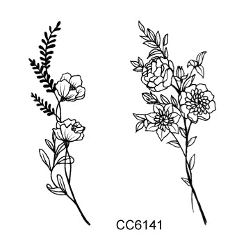 Image of Femme Fatale Waterproof Temporary Tattoos (18 Variants) - dil se yoga