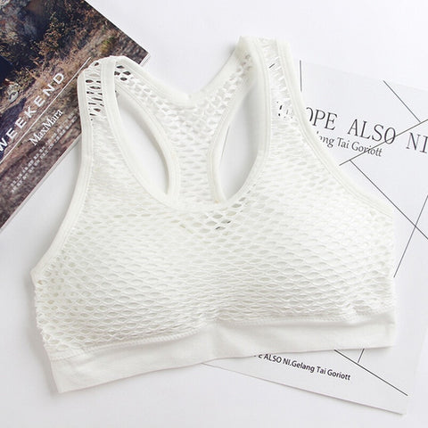 Image of Breathable Racerback Hollow Top - dil se yoga