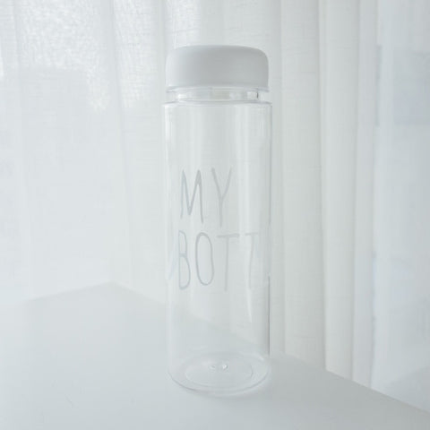 Image of "My bottle" Korean style 480ml/16.2oz Water Bottles - dil se yoga