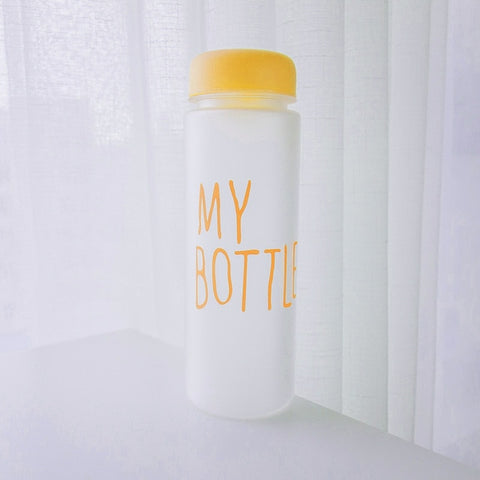 Image of "My bottle" Korean style 480ml/16.2oz Water Bottles - dil se yoga