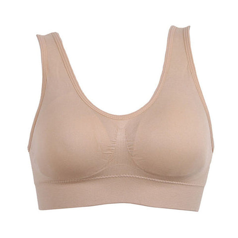 Image of "Serena" Wire-free Padded Crop Top - dil se yoga