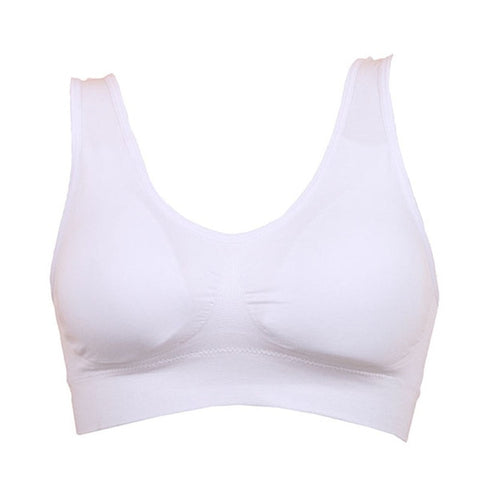 Image of "Serena" Wire-free Padded Crop Top - dil se yoga