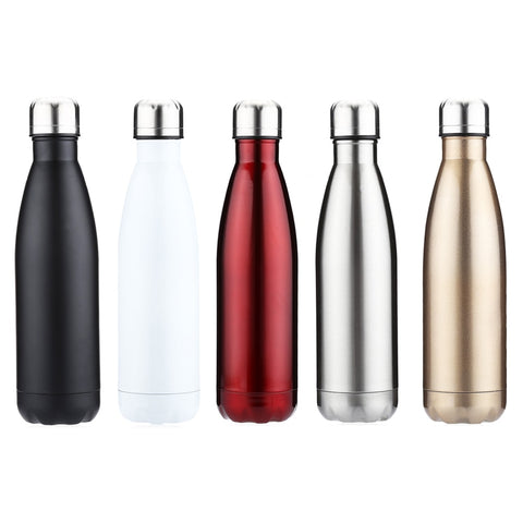 Image of 350ML/500ML stainless Steel Water Bottle - dil se yoga