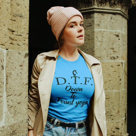 Image of DTF - Forrest Yoga  - Women's Tee - dil se yoga